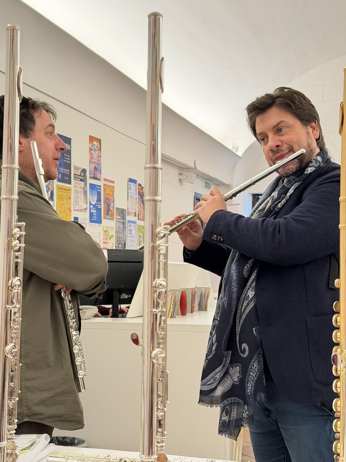 Il flauto con Andrea Oliva
