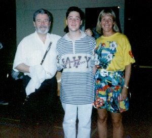 Alla Masterclass di James Galway 1996 a Weggis in Svizzera